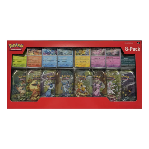 Prismatic Evolution Costco Mini Tin Bundel