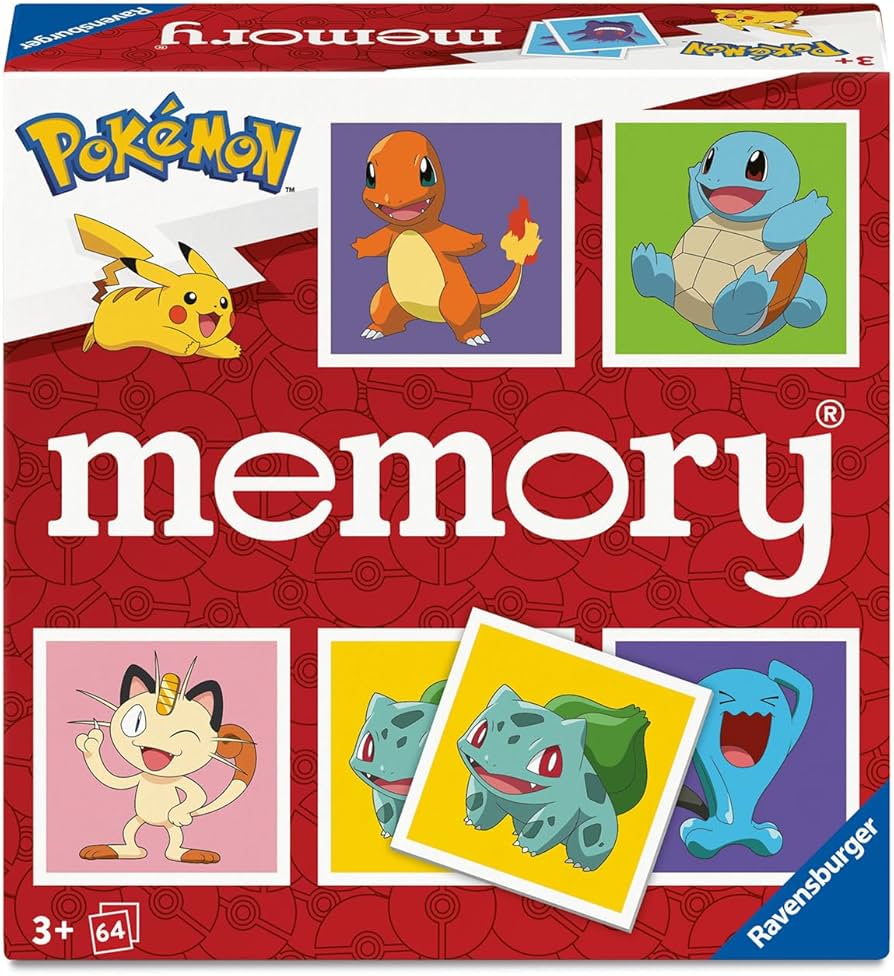 Pokemon Memory 3+