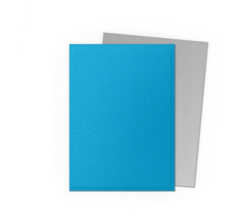 Dragon Shield Dual Matte Sleeves: Sky Blue & Silver (100 stuks)