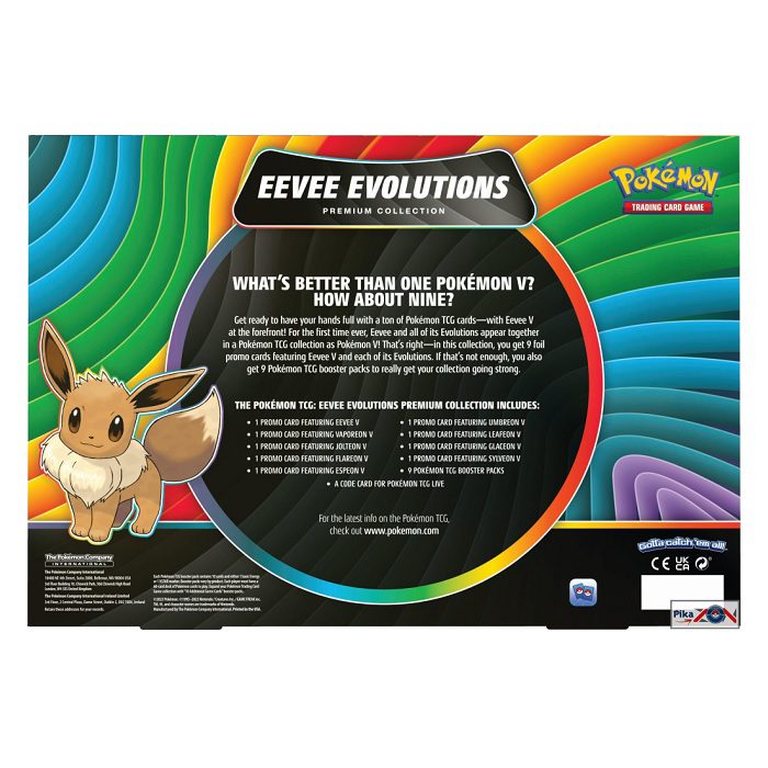 Eevee Evolutions Premium Collection Box
