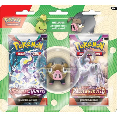 Pokémon Back to School Eraser Blister – Leechonk