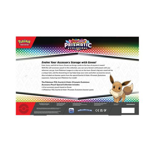 Pokémon Prismatic Evolutions Accessory Pouch Special Collection