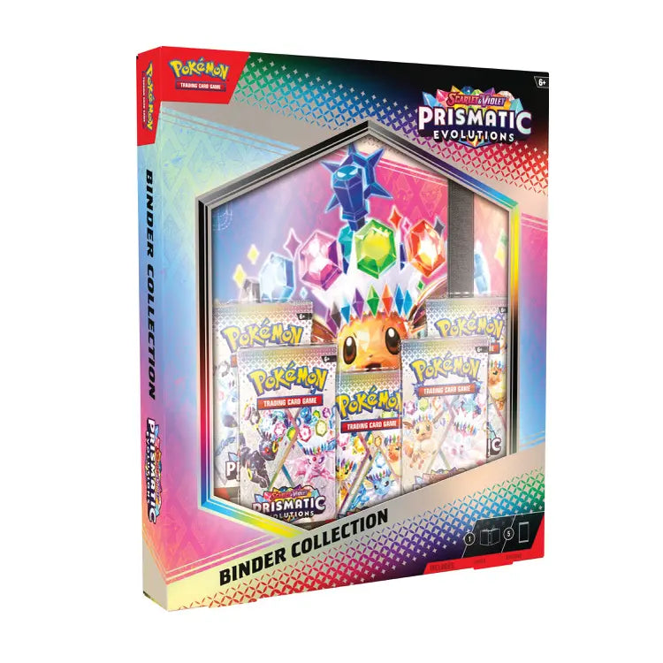 Pokémon Prismatic Evolutions Binder Collection