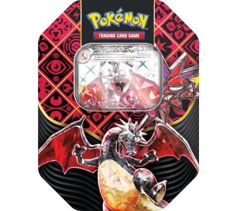 Pokémon Scarlet & Violet Paldean Fates EX Tin - Charizard EX