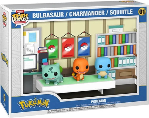 Funko Pop! Deluxe - Pokemon Kanto Starters 1996 #01