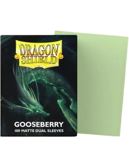 Sleeves Matte Dual Gooseberry - Standard Size (100x) - Dragon Shield