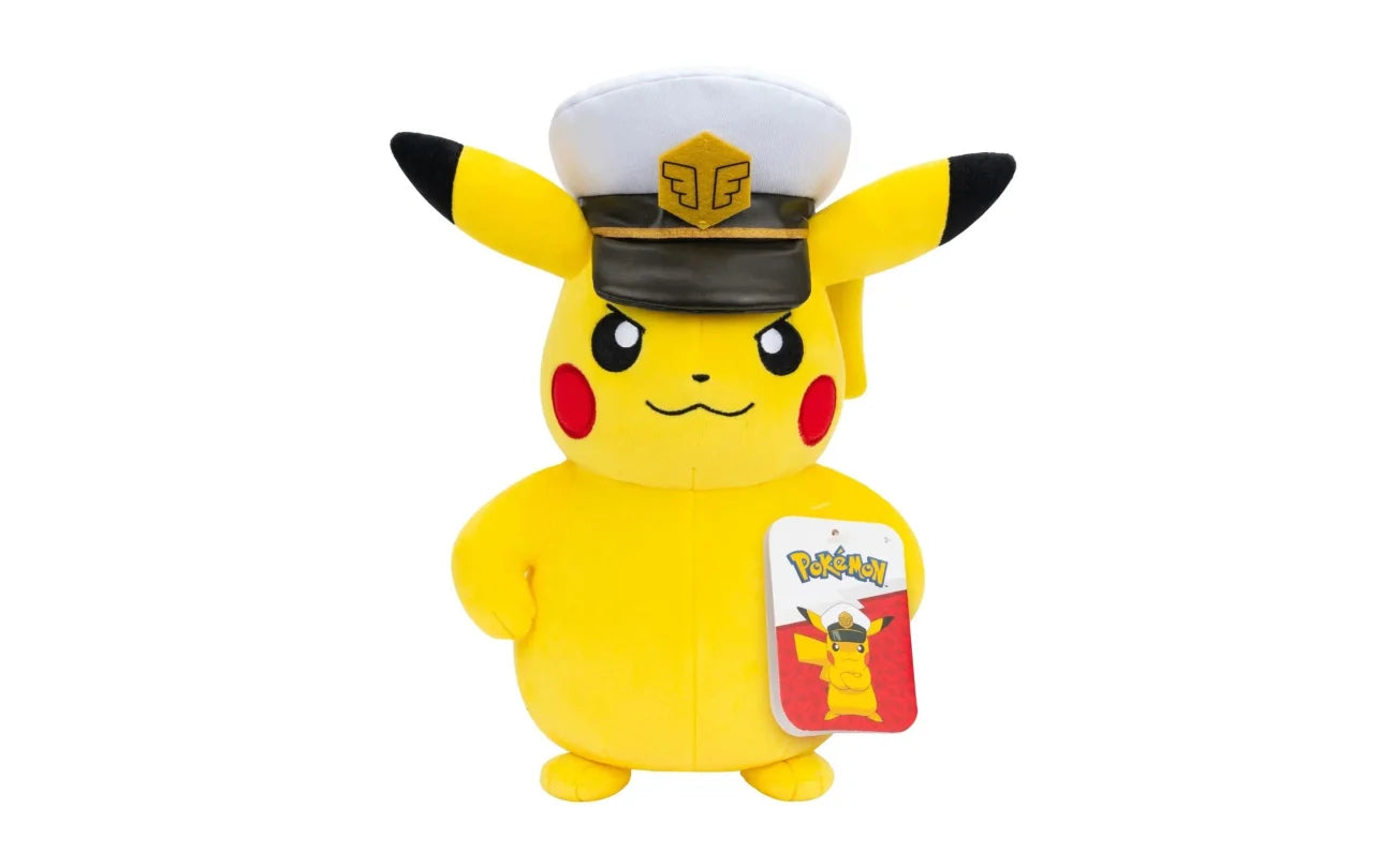 Pokémon Captain Pikachu Pluche / Knuffel 20CM