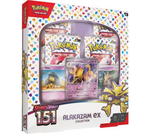 Pokémon Scarlet & Violet 151 Alakazam EX Box