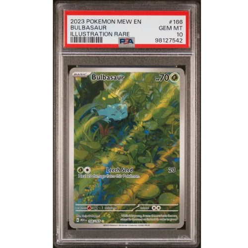 Pokémon Bulbasaur #166 PSA 10