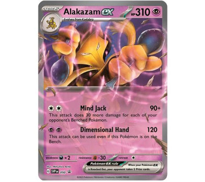 Pokémon Scarlet & Violet 151 Alakazam EX Box