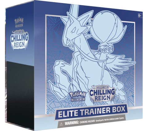 Pokémon Chilling Reign Ice Rider Calyrex Elite Trainer Box