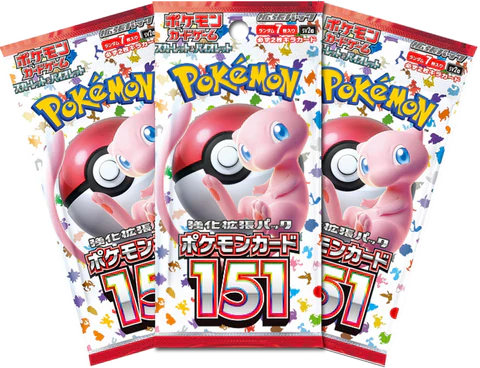 Pokémon 151 Booster Pack - Japans [JP]