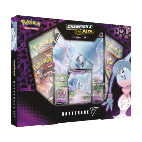 Pokémon Sword and Shield Champions Path - Hatterene V Box