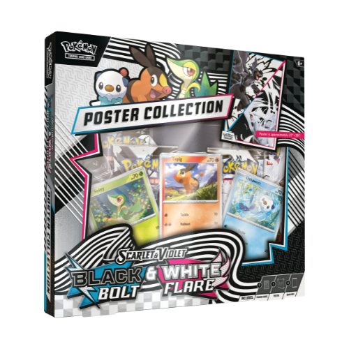 Pokémon Black Bolt & White Flare Poster Collection PRE ORDER