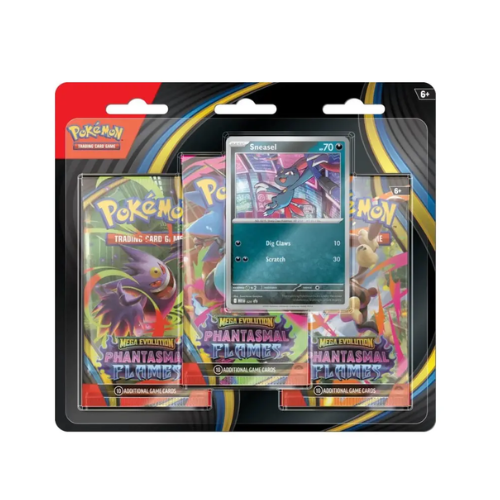 Pokémon Phantasmal Flames 3 Pack Blister Sneasel