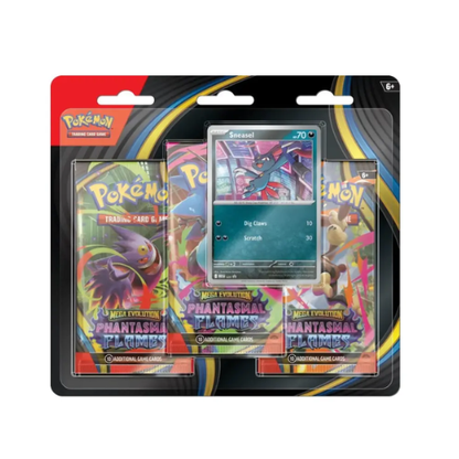 Pokémon Phantasmal Flames 3 Pack Blister Sneasel