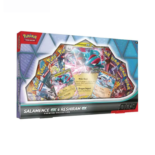 Pokémon Salamence ex & Reshiram ex Premium Collection Box