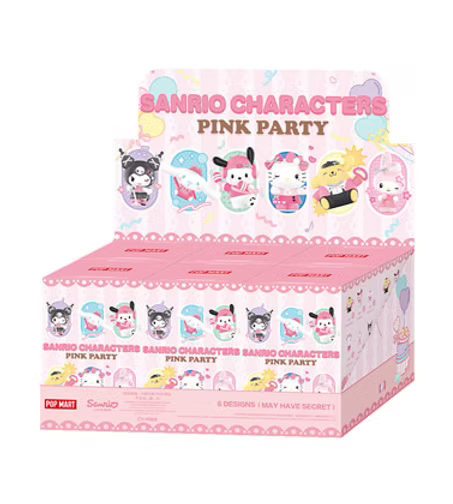 POP MART Sanrio characters Pink Party Series Figures