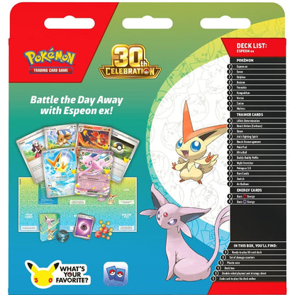 Pokémon 30th Celebration Battle Deck Espeon ex