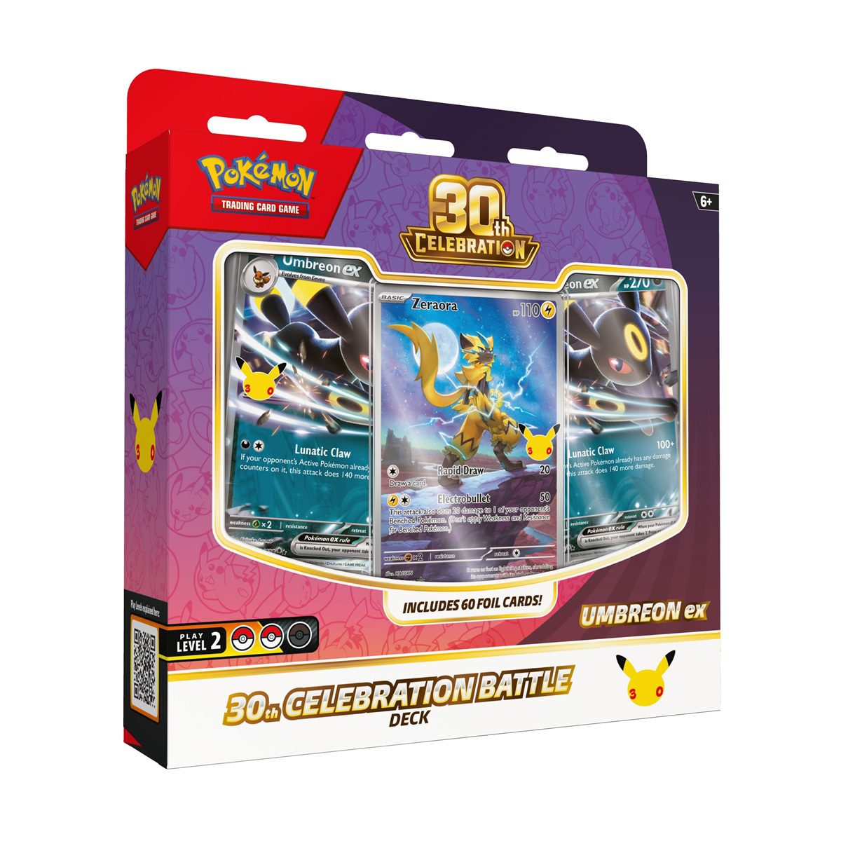 Pokémon 30th Celebration Battle Deck Umbreon ex