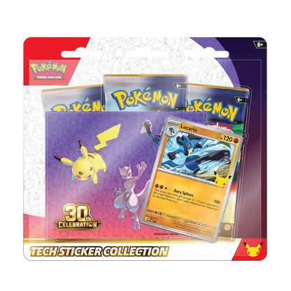 30th Celebration Tech Sticker Collection Lucario / Alolan Exeggutor