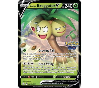 Pokémon GO Special Collection - Alolan Exeggutor V