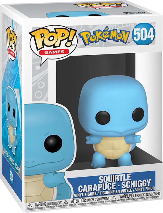 Pokémon POP! Games Vinyl Figure Squirtle 9 cm