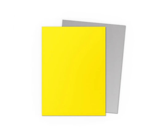 Dragon Shield Dual Matte Sleeves: Yellow & Silver (100 stuks)