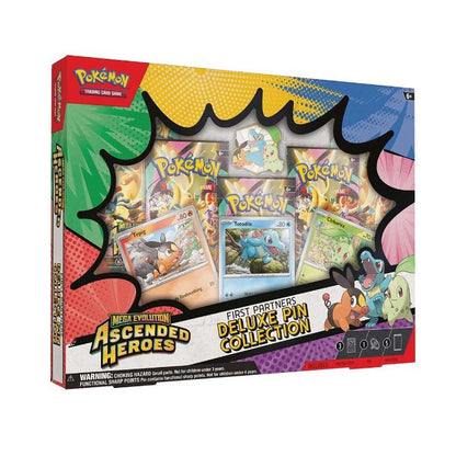 Pokémon Ascended Heroes First Partners Deluxe Pin Collection