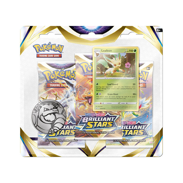 Brilliant Stars 3 Pack Blister – Leafeon