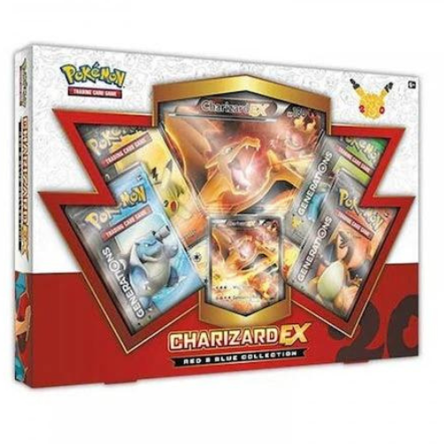 Pokémon Generations Red & Blue Charizard Collection Box