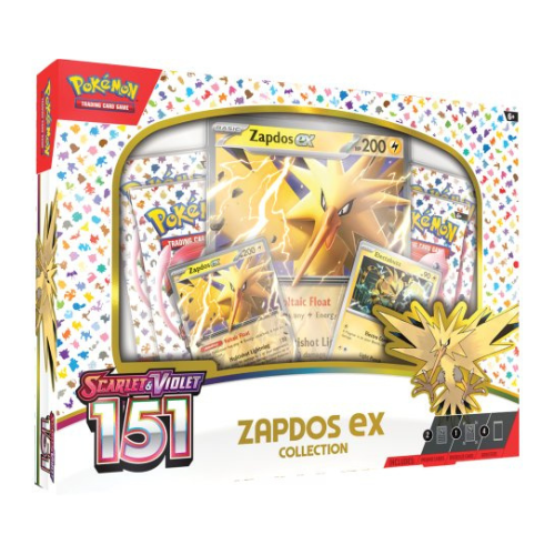 Pokémon Scarlet & Violet 151 Zapdos EX Box