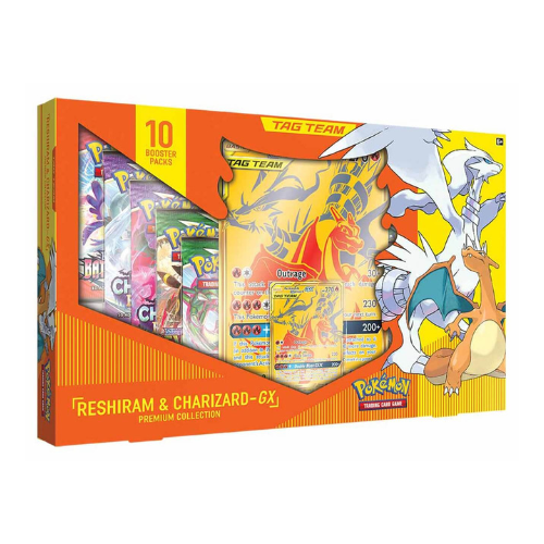 Pokémon Charizard & Reshiram Tag Team Premium Collection Box