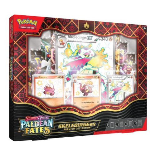 Pokémon Scarlet & Violet Paldean Fates Premium Collection - Skeledirge EX