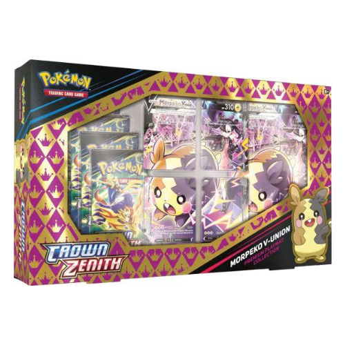 Pokémon Crown Zenith Morpeko V-Union Premium Playmat Collection