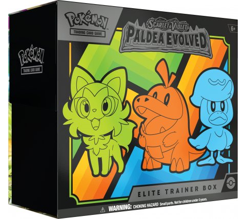 Pokémon Scarlet & Violet Paldea Evolved Elite Trainer Box