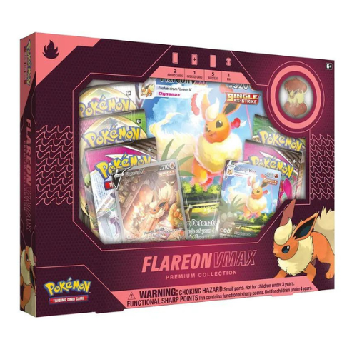 Pokémon Flareon VMAX Premium Collection Box