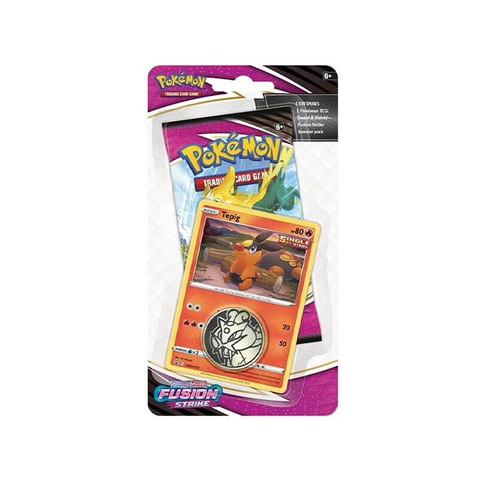 Fusion strike checklane Blister – Tepig