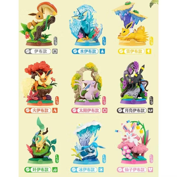 Eevee Forest Adventure Series 3 Figure Blind Box