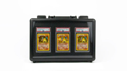 Graded card slab koffer 3-rijen Display