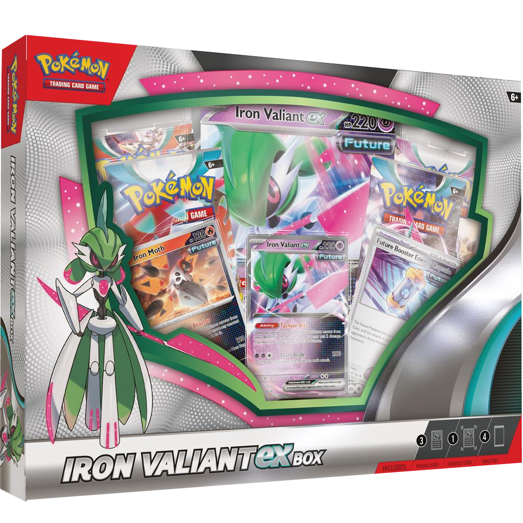 Pokémon TCG: Iron Valiant EX Box