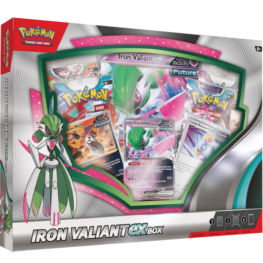 Pokémon TCG: Iron Valiant EX Box