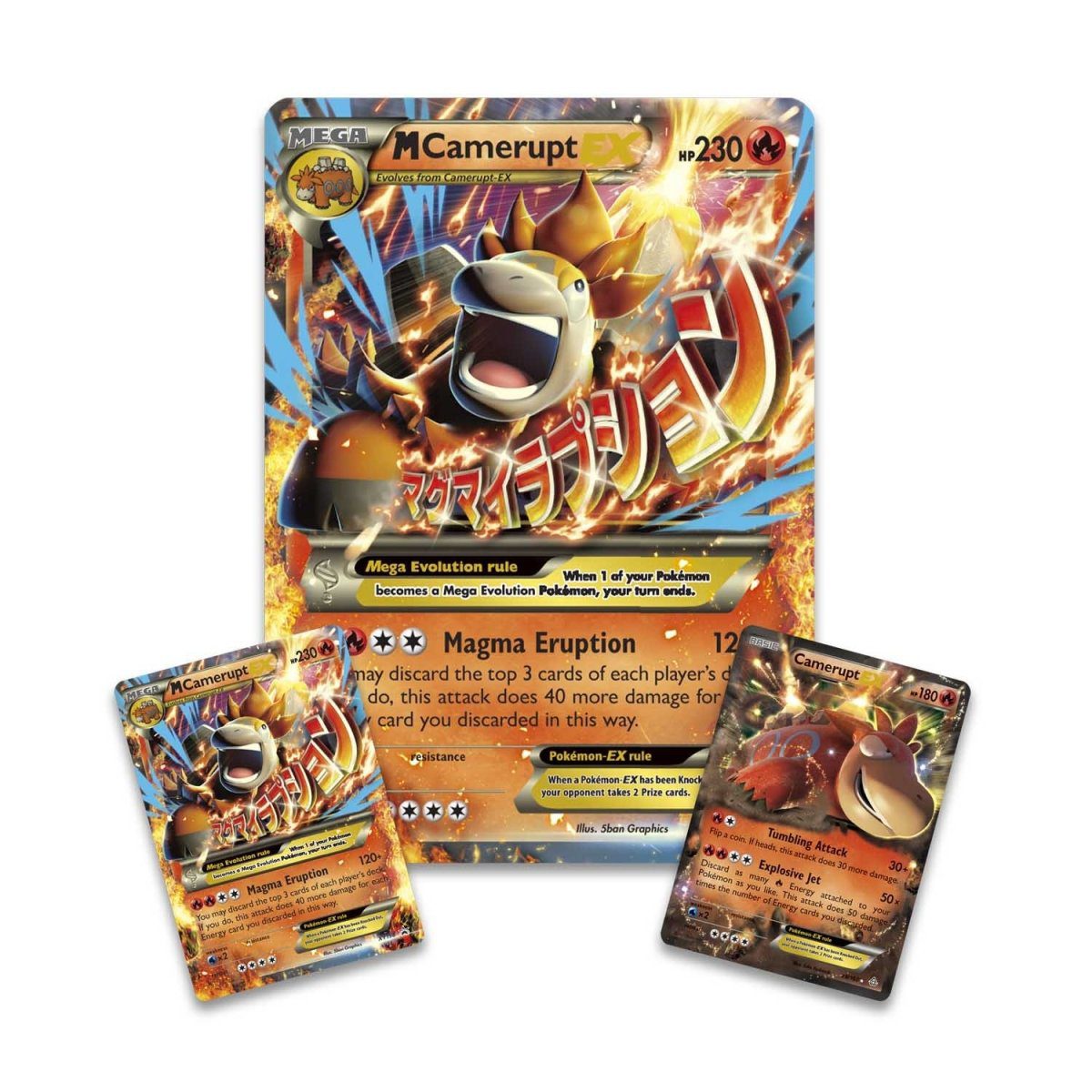 Pokémon Mega Camerupt-EX Premium Collection