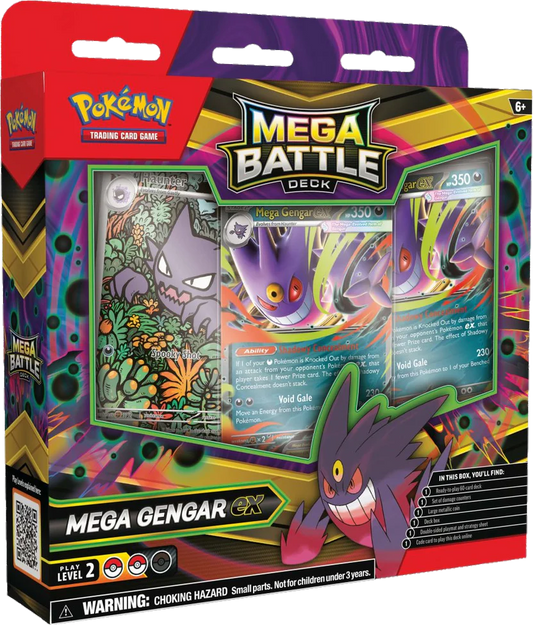 Pokémon Mega Gengar ex Mega Battle Deck