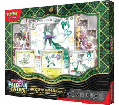 Pokémon Scarlet & Violet Paldean Fates Premium Collection Box - Meowscarada EX