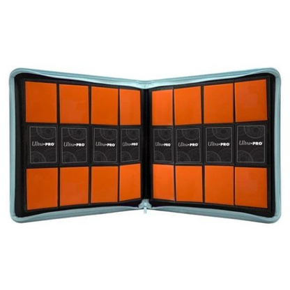 Ultra Pro 12-Pocket Binder Zippered - Licht Blauw