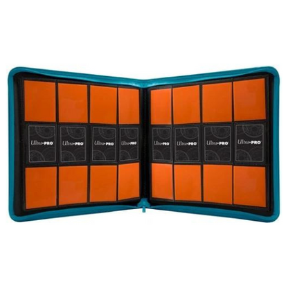 Ultra Pro 12-Pocket Binder Zippered - Turquiose