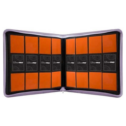 Ultra Pro 12-Pocket Binder Zippered - Paars