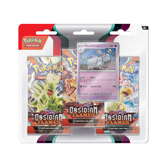Obsidian Flames 3 Pack Blister – Houndstone
