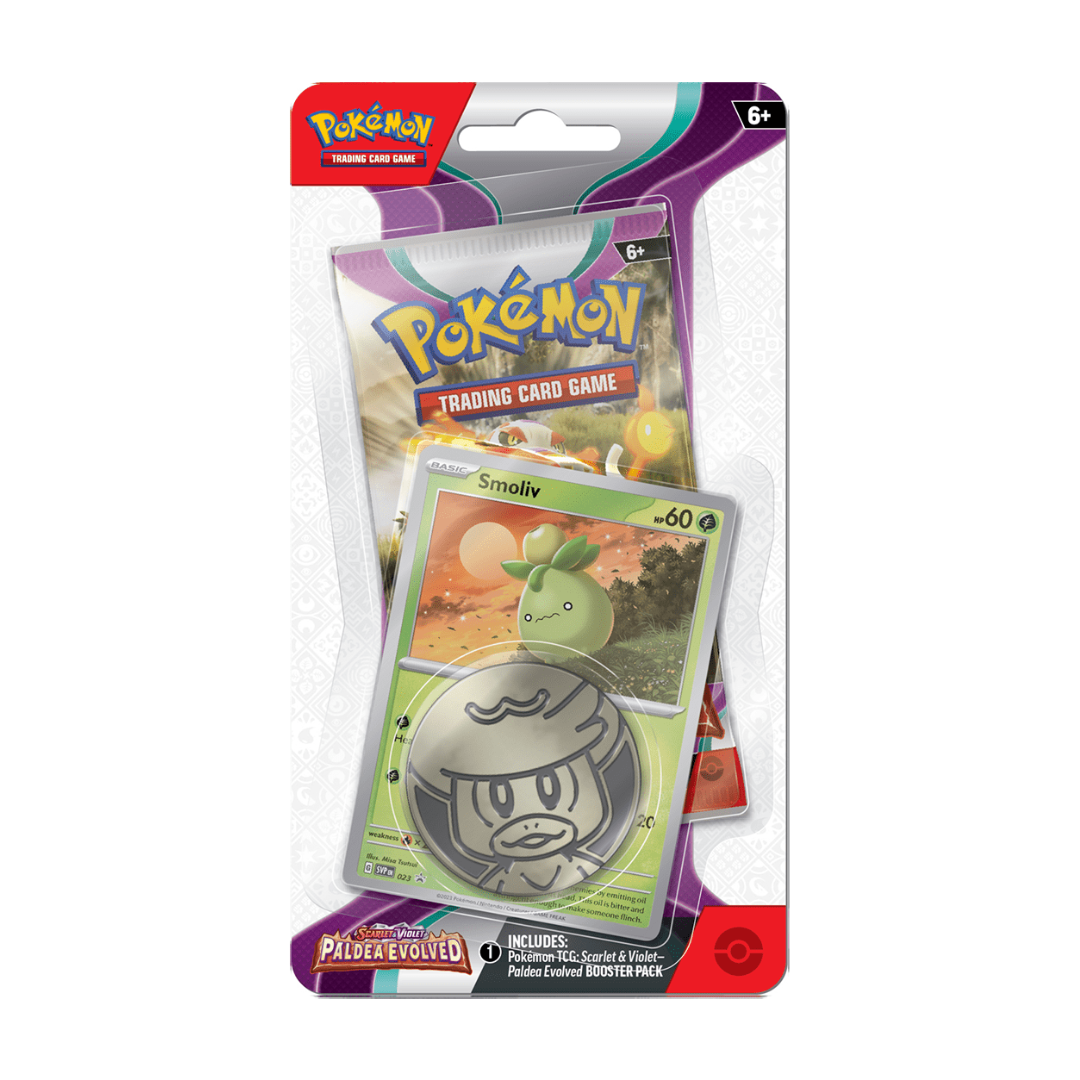 Paldea Evolved Checklane Blister – Smoliv